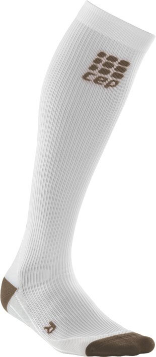 Ponožky CEP Podkolienky pre golf dámske biela